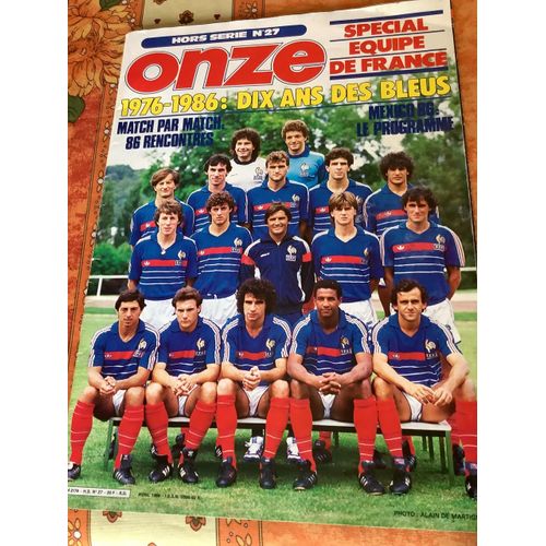 Onze Hors Série Nr 27 Spécial Edf 1976-1986