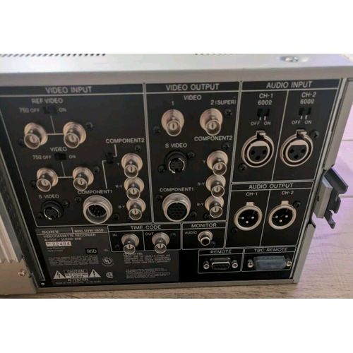 Lecteur/enregistreur VIDEO PRO BETACAM UVW-1800P