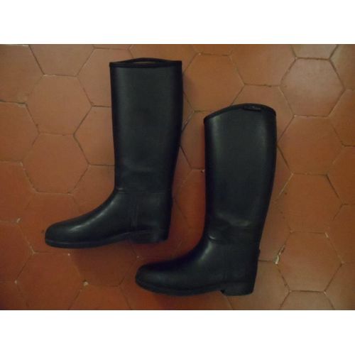 Bottes D'Équitation Plastique Noir Équithème