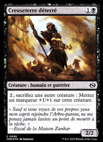 Creuseterre Déterré - Foil - Magic - Tarkir La Tempête Des Dragons - C - 95