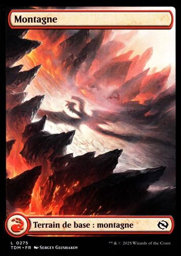 Montagne - Magic - Tarkir La Tempête Des Dragons - C - 275