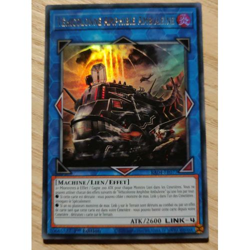 Yu Gi Oh Ra04 Fr077 Véhicolonne Amphibie Ambuleine Ultra Rare