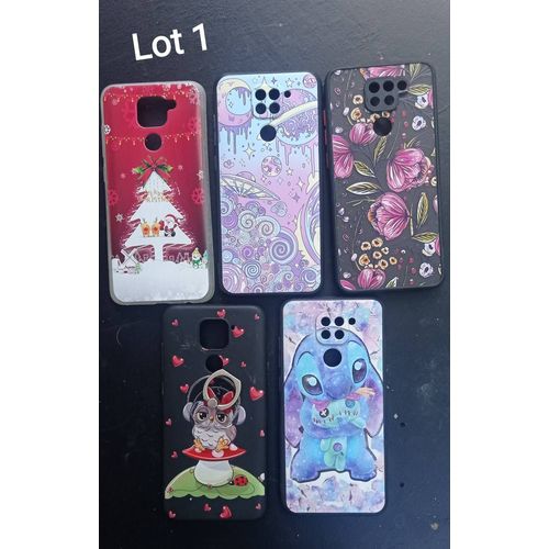 Lots De Coques En Silicone Pour Xiaomi Redmi Note 9