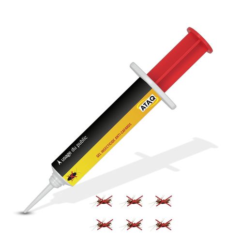 Gel Appât 10g Anti Cafards Puissant Professionnelle-Blattes-Insecticide-Éradicateur Efficace-Élimine Rapidement les CafardsFormule professionnelle-résultat rapide