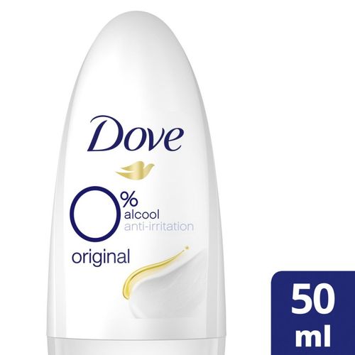Pack De 3 - Dove Déodorant Femme Bille Original 0% 50ml 