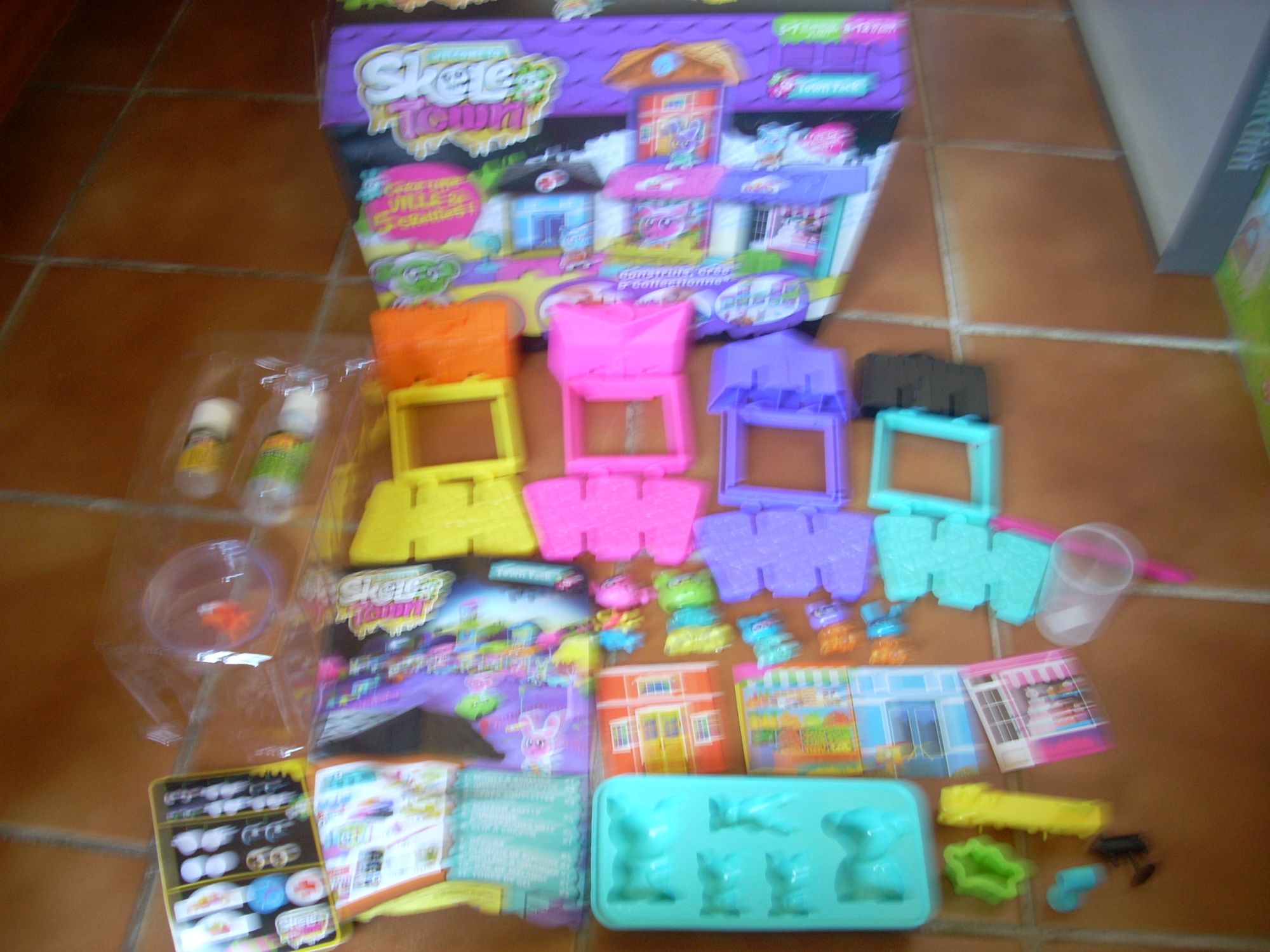 Jeu De Construction Skele Town Colorific Joustra.