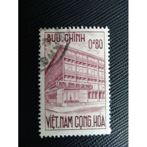 Timbre Vietnam Du Sud Y T 193 Centre De Chèques Postaux 1962 (060409 )