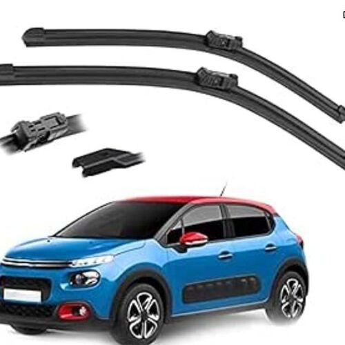 Pour Citroen C3 Mk3 2016-2022 Balai D'Essuie-Glace Avant 26"+16