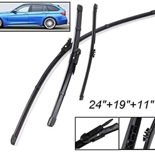 Pour Bmw Série 3 320d 330d 335d 316d 318d 320i 328i Essuie-Glace Avant Et Arrière