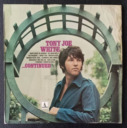 Tony Joe White - Continued.. Element And Things / Roosevelt And Ira Lee / Woodpecker / The Migrant.. - Original 1969 Monument Rec. Smo 5035 (Stereo) Made In England Lp/33rpm/12" - Boutique Axonalix