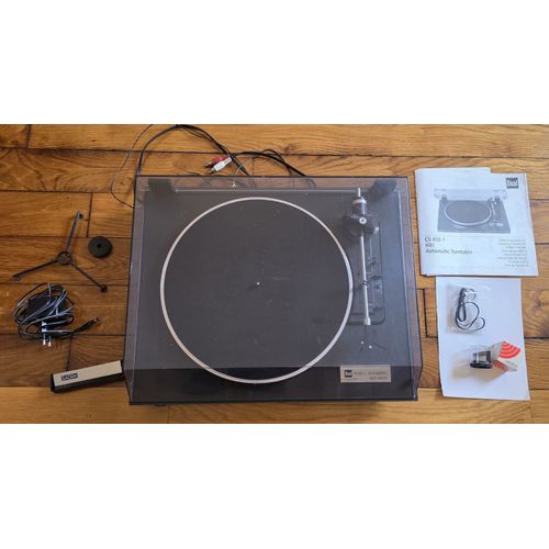 Dual CS 455-1 - Automatic belt drive