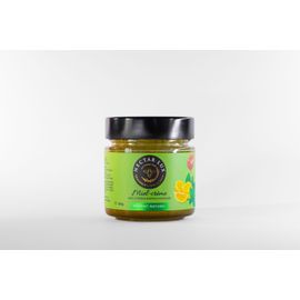 Crème De Miel Au Citron Et Menthe Lyophilisée. Pot De 300g.