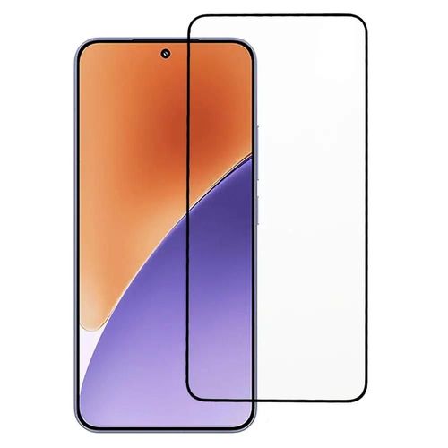 Verre Trempe Pour Xiaomi 15 5g - [Lot De 2] Film De Protection Incurve Integral - Noir
