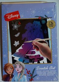 Scratch Art - 15 Cartes À Gratter - Frozen La Reine Des Neiges - Avec Stylet Bois