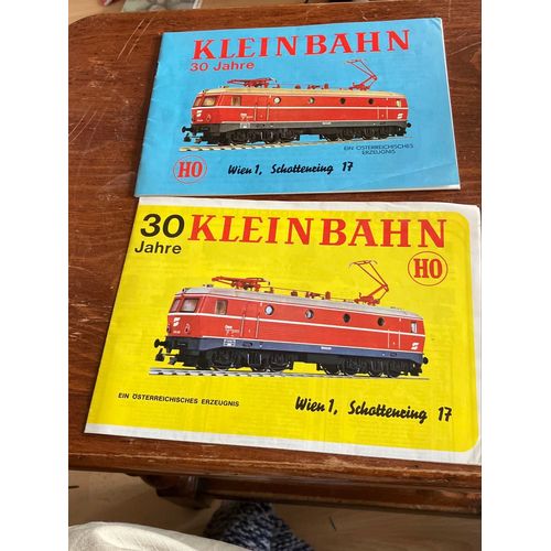 Catalogue Kleinbahn 30 Jahre + Dépliant 