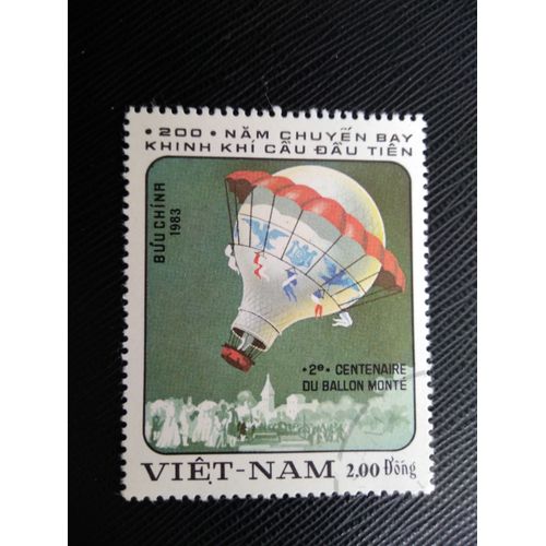 Timbre Vietnam Y T 397 Montgolfière 1983 (060409 )