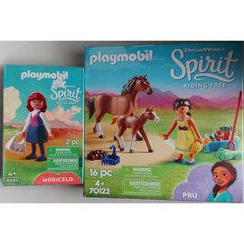 Lot 2 Oites De Playmoil Collection Spirit : 9481 - Maricela + 70122 - Apo (Pru) Avec Cheval Et Poulain
