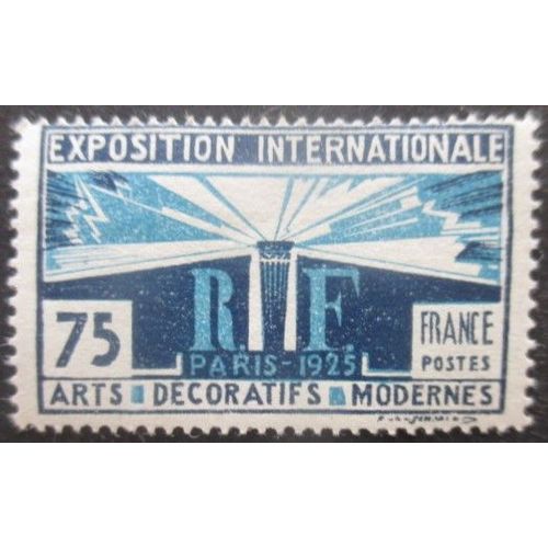 France N°215 Expo Internationale Des Arts Décoratifs Neuf **