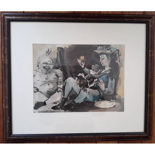 Picasso - Lithographie Pour L'Album "Verve"