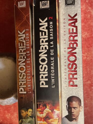 Lot Coffrets Dvd Prison Break Saisons 1,2,3