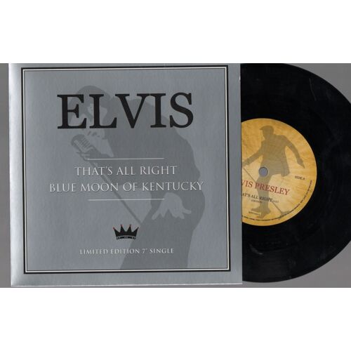 Elvis Presley That'S All Right Single Vinyl Limited