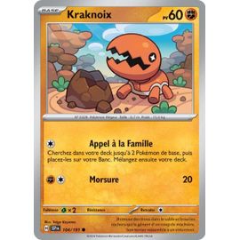 Carte Pokémon - Kraknoix - 104/191 - Ev8 Etincelles Déferlantes