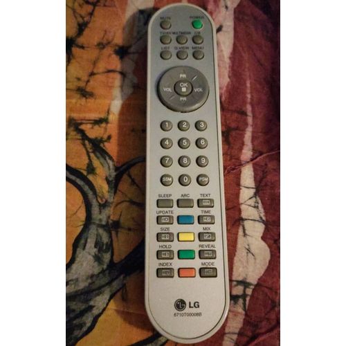 Télécommande Lg 6710T00008B originale pour TV télévision lg Lcd Led Oled Smart 4K TV peut contrôler comme les 6710900010Ave/F 6710900010G/J/S 6710900011W 6710T00008B/C/G 6710T00017Mqn 6710T00017B/H