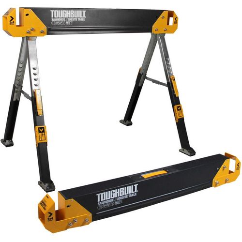TOUGHBUILT Pack de 2 tréteaux C650 - TB-C650-2