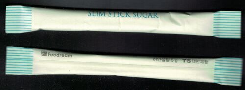 Corée Du Sud Sachet Sucre Slim Stick Sugar Bûchette Foodream