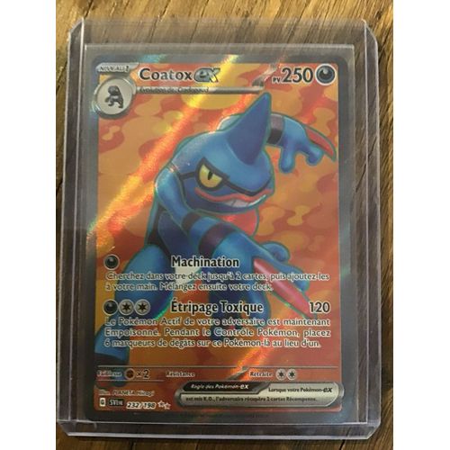 Coatox Ex Full Art 232/198 Série Écarlate Et Violet