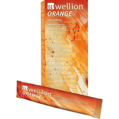 Stick De Solution De Resucrage Wellion Orange, Boite De 10 