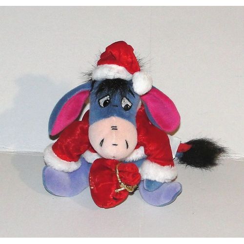 Doudou Bourriquet De Noel Disney