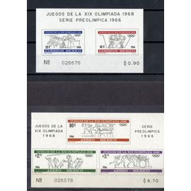 Mexique Jeux Olympiques De Mexico , Série Préolympique 1966