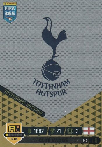 Carte Foot Panini - Adrenalyn Xl Fifa 365 - 2023 - N° 149 - Club Badge - Tottenham