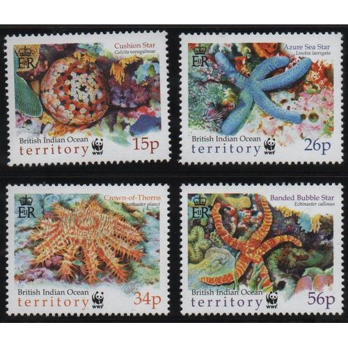 Territoires De L'Océan Indien Timbres Les Coraux 2001