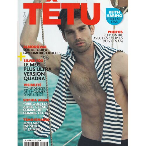 Têtu 187 : Keith Haring / Almodovar / Silver Fox / Aram / Geek / Vietnam