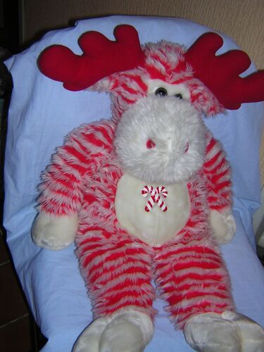 Grande Peluche Cerf  70 Cm.