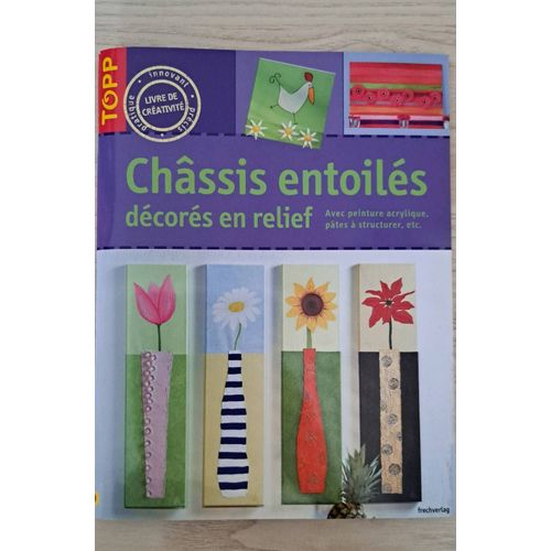 Châssis Entoiles Décorés En Relief