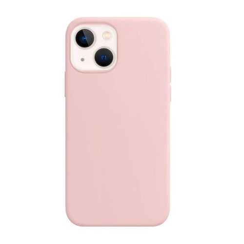 Coque Silicone Liquide Pour Apple Iphone 14 - Rose