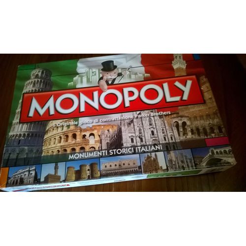 Monopoly - Monument Historique Italien (Jeu En Italien)