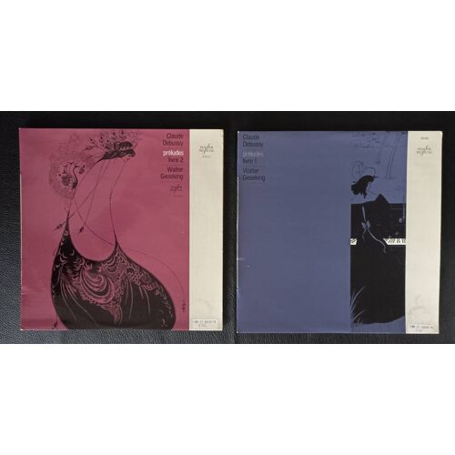 Claude Debussy - Préludes - Livres 1 + 2 (Dir. Walter Gieseking ) - Original (Biem) 1954 Columbia / Pathe Marconi Fcx.30 021 + 30 022 France Collection Plaisir Musical - Boutique Axonalix