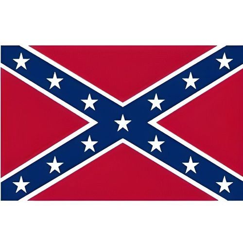 DRAPEAU CONFEDERE USA SUDISTE 90 CM X 150 CM