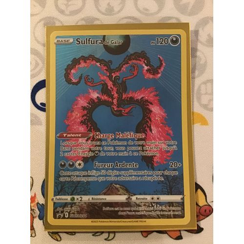 Sulfura De Galar Carte Promotionnelle Swsh284