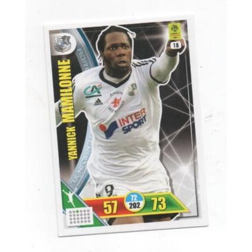 018 - Yannick Mamilonne - Amiens Sc - Attaquant - Adrenalyn 2017-18