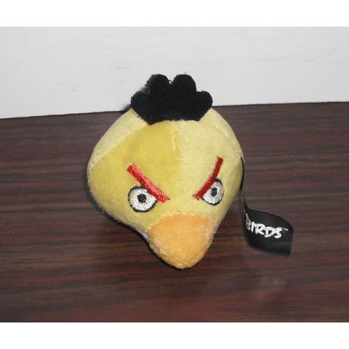 Petite Peluche Angry Birds Jaune "Marionnette À Doigt"