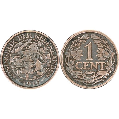 Pays-Bas - 1916 - 1 Cent - 25-142