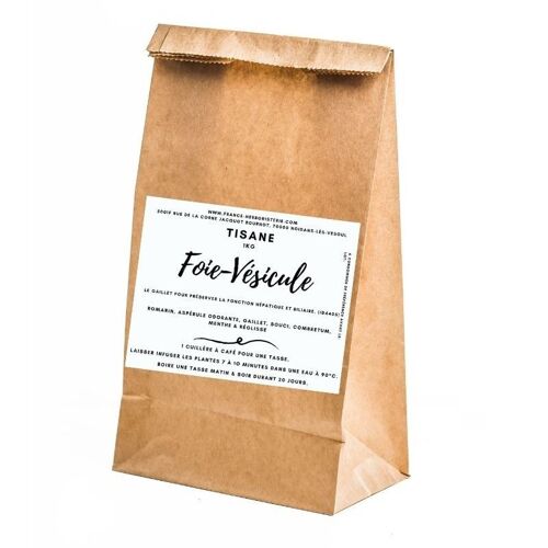 Tisane Foie-Vésicule Paquet De 1kg.