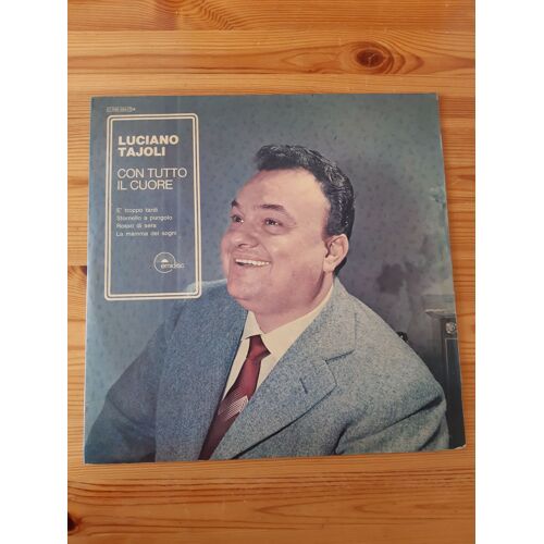 Luciano Tajoli, Con Tutto Il Cuore, Vinyle 33 Tours