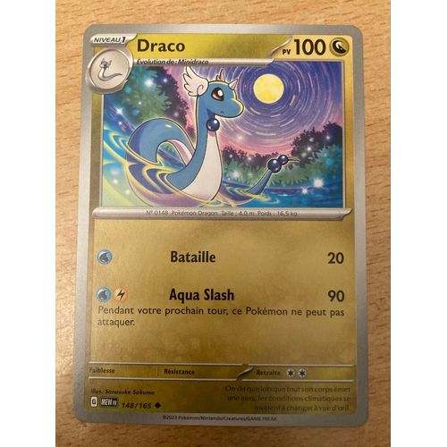(792) Draco 148/165 Pokemon 