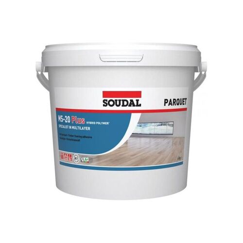 Colle Parquet : Soudal MS-20Plus 16Kg Pose de Parquet Massif et Contrecollé